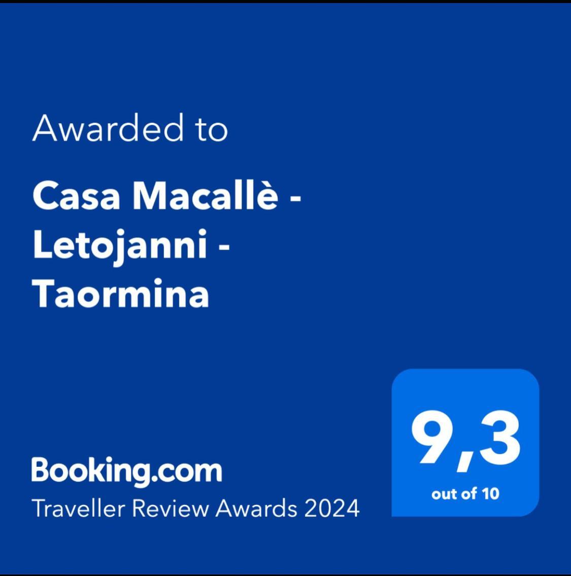 Casa Macalle - Letojanni - Taormina Dış mekan fotoğraf